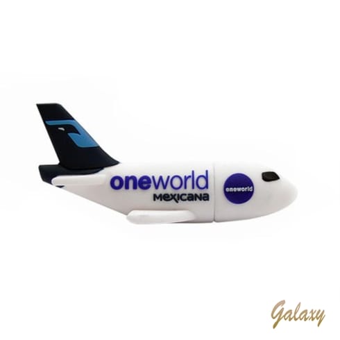 Customized PVC Airplane Shape USB flash drive - Image 2